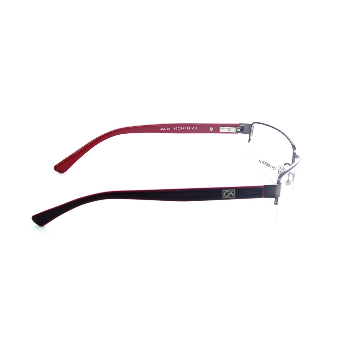 Guga Kuerten GKO 181 Óculos de Grau - 62 - Grafite - 3